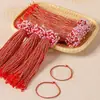 Nuevo Estilo Festival del Bote del Dragón Cuerda de Colores Envuelto Zongzi Accesorios DIY Pulsera Colorida Accesorios Pulsera de Bebé Colgante Adorno Colgante