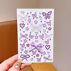 Pegatinas de Maquillaje para Rostro para Actuación Escénica del Día del Niño, Pegatinas de Mariposa con Pedrería, Pegatinas de Apoyo para Conciertos, Pegatinas Faciales Autoadhesivas