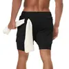 Venta directa de fábrica marca doble marea transpirables transpirables de secado rápido pantalones deportivos para hombre verano secado rápido fitness shorts deportivos