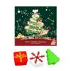 Oceaura Set de Bolas de Baño Navideñas Coloridas Suaves y Fragantes Limpieza a Base de Plantas y Suaves Bolas de Baño