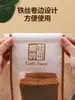 Bolsa de Embalaje para Pan Tostado 250/450g Bolsa para Pan Horneado Firma Bolsa de Embalaje para Pan Tostado Rebanado Fresco Bolsa de Papel Auto-Sellante