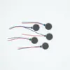 Mini Motor de Vibração DC Pequeno Mini Vibrador Plano Redondo 1.5V Com Fio Massagem