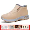 Zapatos de Algodón Invierno Zapatos de Mujer Botas de Nieve Transfronterizas Botas de Algodón de Talla Grande Acolchadas Deportes al Aire Libre Botas Cálidas para Cabello