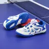 Sapatos Profissionais de Badminton para Crianças Adolescentes Meninos Meninas Alunos do Ensino Fundamental Tênis Profissionais de Tênis de Mesa Tênis de Treino Esportivo