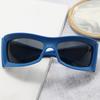 Gafas de sol de estilo nuevo europeo y americano con montura grande personalizada para hombre 2022, gafas de sol de moda para deportes de ciclismo, gafas de sol transfronterizas para mujer