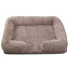 Casa para Perro Casa para Gato Nido Redondo Relleno Largo para Mascota Cama para Perro Esterilla de Invierno para Perro Cama para Mascota Suministros para Mascotas Venta al por Mayor