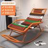 Silla de ratán Adulto Hogar Exterior Silla mecedora Reclinable para sala de estar Balcón Siesta Anciano Ocio Silla mecedora perezosa Fábrica de sillas de ratán