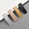 Amazon Transfronterizo Nuevo Pisacorbatas Acero Inoxidable Efecto Cepillado Vida Práctico Clip para Libro Clip para Cartera Venta al Mayoreo