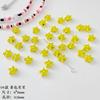 Cuentas de aleación de mariposa y estrella para pintar, estilo chica dulce, genial y sexy, cuentas sueltas hechas a mano para pulsera, joyería, accesorios de material con cuentas