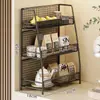 Organizador de Escritorio Encimera de Mesa de Comedor Caja de Almacenamiento para Bolsitas de Té y Vasos de Agua Tipo Cajón Organizador en Capas para Snacks