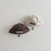 Gorro de Bebé Qiunan Otoño e Invierno Nuevo Estilo Ins Moda Bordado de Letras para Niños Gorra de Béisbol Versátil Gorra de Béisbol Infantil