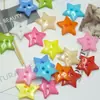 Botones de Estrella Coloridos para Camisas de Niños, Botones de Dos Agujeros, Botones Hechos a Mano para DIY, Botones de Resina de Dos Agujeros, Botones de Estrella Creativos