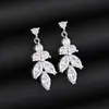 Set de Aretes de Lujo de Alta Gama de Cao Shi, Collar de Princesa de Lujo con Forma de Marquise, Nuevo Estilo para Combinar con Vestidos de Socialité