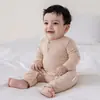 Mameluco para bebé, pijama de manga larga para primavera y otoño, ropa de otoño para bebés pequeños, mameluco, traje para gatear, ropa para recién nacidos