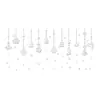 Decoraciones Navideñas Transfronterizas Copo de Nieve Blanco Árbol Pegatinas Electrostáticas para Vidrio Decoración de Ventanas Cascabeles Pegatinas para Ventana Temu
