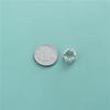 Plata de Ley S925 Xizang Cuentas Separadas Estrella de Cinco Puntas Corazón Cuentas Sueltas Anillo DIY Pulsera de Cuerda Tejida a Mano Accesorios con Cuentas