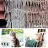 Suministro Transfronterizo de Red Tejida de Múltiples Hilos de Poliéster Anti-Gato, Red a Prueba de Escape para Mascotas en Balcón, Red Anti-Pájaros, Red Anti-Caídas