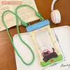 Bolsa Impermeable Original para Parque Acuático de Verano Bolsa de Almacenamiento para Teléfono al Aire Libre para Rafting Bolsa Sellada Linda para Nadar y Buceo
