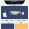 Alfombrilla de Ratón de Cuero, Extra Grande, Antideslizante, Protectora para la Mano, Alfombrilla para Escritorio de Teclado de Computadora, Bloc de Notas, Alfombrilla para Mesa de Café, Estampada con Patrón y Logo