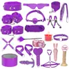 Juguetes sexuales para adultos Jiuai, accesorios SM, juguetes sexuales para parejas, bondage, látigo de cuero, tapón anal, entrenamiento del amor y provocación