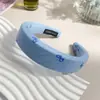 Faixa de Cabelo Floral Estilo Xiaoxiang Grampo Esponja com Laço Feminino Grampo Versátil Acessórios de Cabelo Doces Elegantes Argola de Cabelo Coreana Acessório de Cabeça