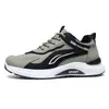 Zapatos de Hombre Talla Grande Transfronterizos al por Mayor Suela Suave Cómodos Transpirables Cuero Zapatos Casuales Bloques de Color Simples Zapatos Deportivos para Estudiantes al Aire Libre