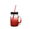 6E3X Vaso Vintage para Bebida Caliente de Té con Leche al por Mayor Vaso de Cóctel Vaso Mason para Jugo de Frutas Vaso de Agua Transparente Resistente al Calor para Café