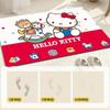 Estilo Ins Simple Fresco Gatito Alfombrilla de Barro de Diatomeas para Baño Dibujo Animado Corazón de Chica Linda Gato Gatito Felpudo