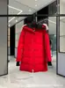 Parka com Capuz de Comprimento Médio Big Goose 15 Shelburne Jaqueta de Penas Canadense Estilo Idêntico Jaqueta 3082L