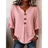 Blusas no AliExpress: Novos Tops Casuais de Verão 2026 Multicores Confortáveis com Botões para o Dia a Dia