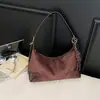Bolso de Hombro Retro de Puntada de Nicho Tipo Bolso Dumpling para Mujer 2025 Nuevo Estilo de Invierno Simple y Versátil Bolso de Hombro Cruzado de Lujo Ligero