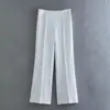 Comércio exterior 2023 estilo europeu e americano primavera atacado novo cinto cintura modeladora terno jaqueta calça casual conjunto feminino