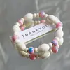 Jingdezhen novo bracelete de cerâmica menina infantil coração círculo único bracelete joia desenho animado fofo barraca suprimento atacado