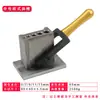 Molde de Tanque de Óleo Grande Estilo Europeu para Derreter Barras de Ouro e Prata, Molde de Ferro para Fundição de Tiras, Molde de Fundição para Ourives, Ferramenta para Fazer Barras de Joias
