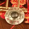 Pieza de mano giratoria de la fortuna de latón para riqueza instantánea, buena suerte en el Año del Caballo, Gadget antiestrés de Mahjong Trece-Nueve