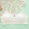 Ropa interior básica de color liso para el período de desarrollo estudiantes de primaria y secundaria sujetador para niñas niños niñas chaleco interior delgado en stock