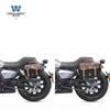 Coche muscular Wolf adecuado para Qianjiang glory 250 bolsa lateral bolsa de lona bolsa para portátil de negocios maletín modificación portabicicletas de liberación rápida