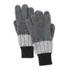 Cachemira 2026 Otoño/Invierno Nuevos Guantes de Punto Unisex Bloque de Color Pantalla Táctil Engrosados Cálidos Protección contra el Frío al Aire Libre Ciclismo