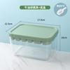 Material para animais de estimação Novo molde de cubo de gelo Bandeja de gelo de grande capacidade Caixa de gelo para armazenamento de gelo doméstico com tampa Geladeira Cubo de gelo