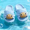 Pantuflas Infantiles con Forma de Tortuga Lindas Nuevo Estilo 2026 Unisex para Niños Verano Hogar Antideslizantes Baño Padre-Hijo Niños