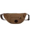 Riñonera de lona para hombre, ideal para deportes al aire libre, montañismo, teléfono móvil, cajero, trabajo, etc.