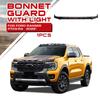 Adecuado para Protector de Capó Ford Ranger Modificado con Luz Fluida Protector Arenisca
