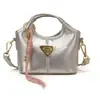 Mini bolso triangular transfronterizo para mujer, bolso de pintalabios de nicho de moda europea y americana para el día a día, bolso cruzado para niños, moderno