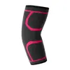 Coderas Deportivas para Hombres y Mujeres, Tejidas para Fitness, Antideslizantes, Transpirables, Protectores de Brazo Profesionales, Protectores de Brazo de Compresión de Nylon, Transfronterizo