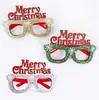 Suministros para Decoración Navideña 2025 Gafas para Adultos y Niños Fiesta Festiva Fiesta Personas Mayores Muñeco de Nieve Ciervo Gafas Pequeños Regalos