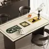 Mantel Individual de Mesa de Comedor Retro Francés, Impermeable, Resistente al Aceite, No Lavable, Mantel Atmosférico, Nuevo Estilo 2026, Lujo Accesible, Mantel Individual de Mesa de Café de Gama Alta