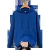 Sudadera con capucha y cuello redondo, con logotipo bordado y texto impreso, adecuada para ropa de trabajo corporativa, actividades de club, team building y camisetas promocionales, disponible para venta al por mayor
