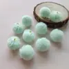 20mm Bola Colgante de Otoño e Invierno Bola de Pelo de Conejo Colgante de Felpa DIY Accesorios de Joyería Cuentas Cadena de Teléfono Móvil Llavero