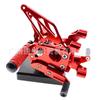 Aplicable a Ducati 899 1199 12-14 motocicleta modificado conjunto de pedal elevador CNC soporte elevador