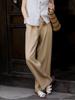 Déjalo salir. Pantalones, Respiración y Viajes Libres 2025 Verano Nuevos Pantalones Casuales Holgados de Pierna Recta para Mujer